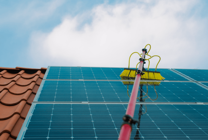 Quarterly Solar Panel Cleaning (Two Story) image